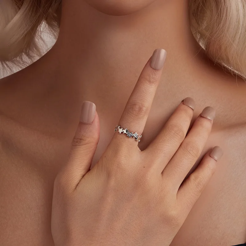 (immagine per) Anello Stella Stile PANDORA - BSR585 - Visualizza 7