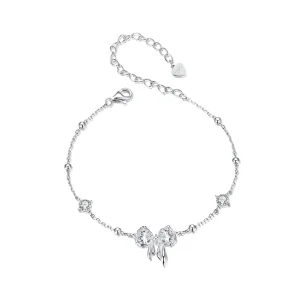 (immagine per) Bracciale con fiocco scintillante stile PANDORA - BSB188
