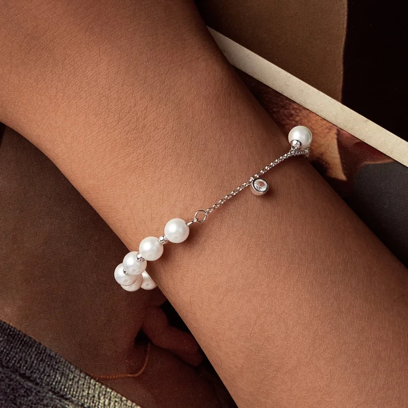 (immagine per) Bracciale con perline di conchiglia in stile PANDORA - BSB189 - Visualizza 5