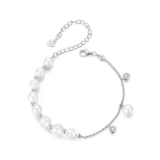 (immagine per) Bracciale con perline di conchiglia in stile PANDORA - BSB189