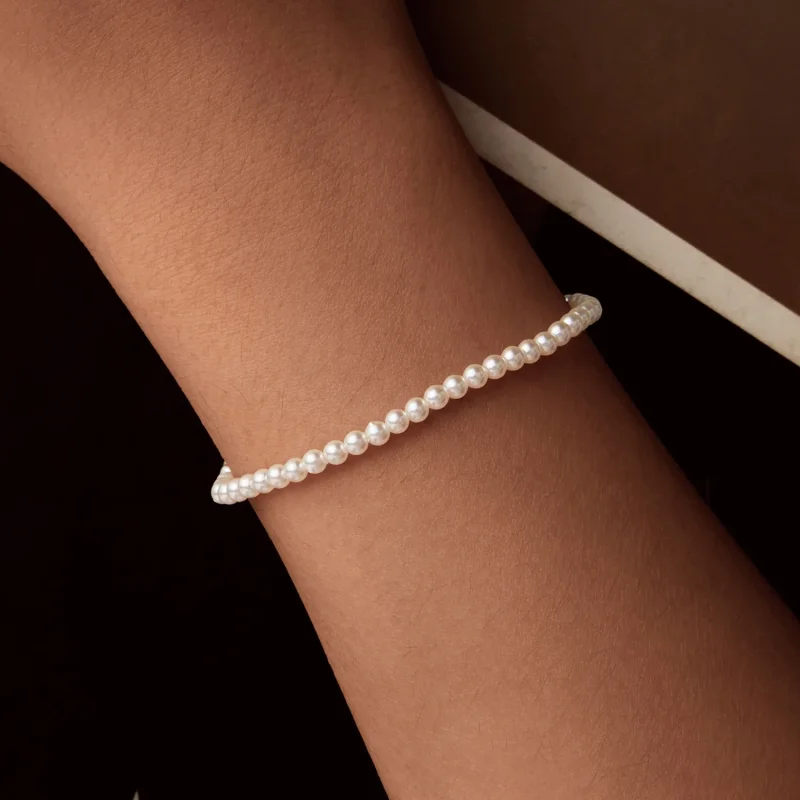 (immagine per) Bracciale in perle bianche australiane stile PANDORA - SCB280 - Visualizza 8