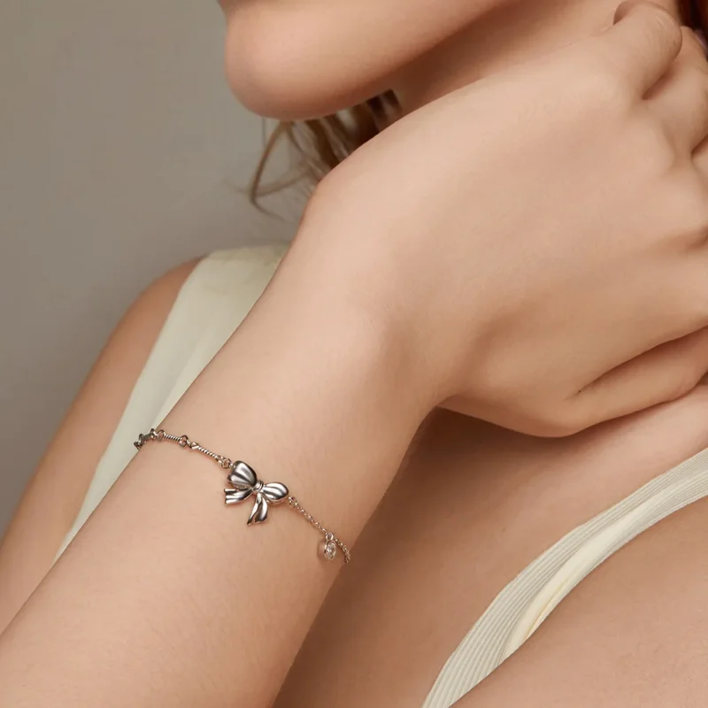 (immagine per) Bracciale PANDORA Style Bow - BSB187 - Visualizza 8