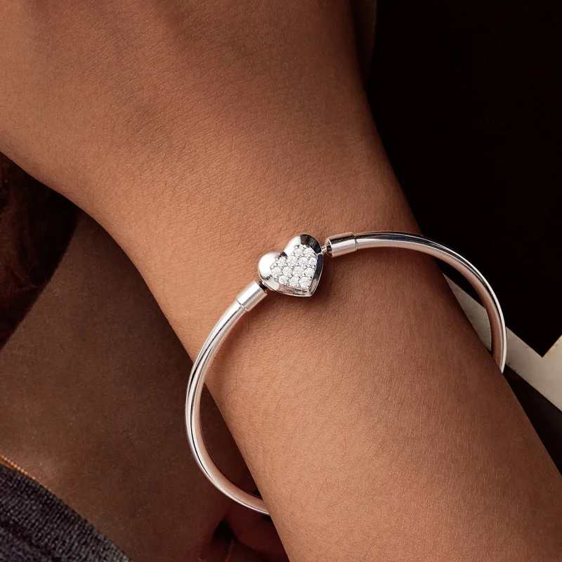 (immagine per) Bracciale PANDORA Style Heart Basic - BSB192 - Visualizza 3