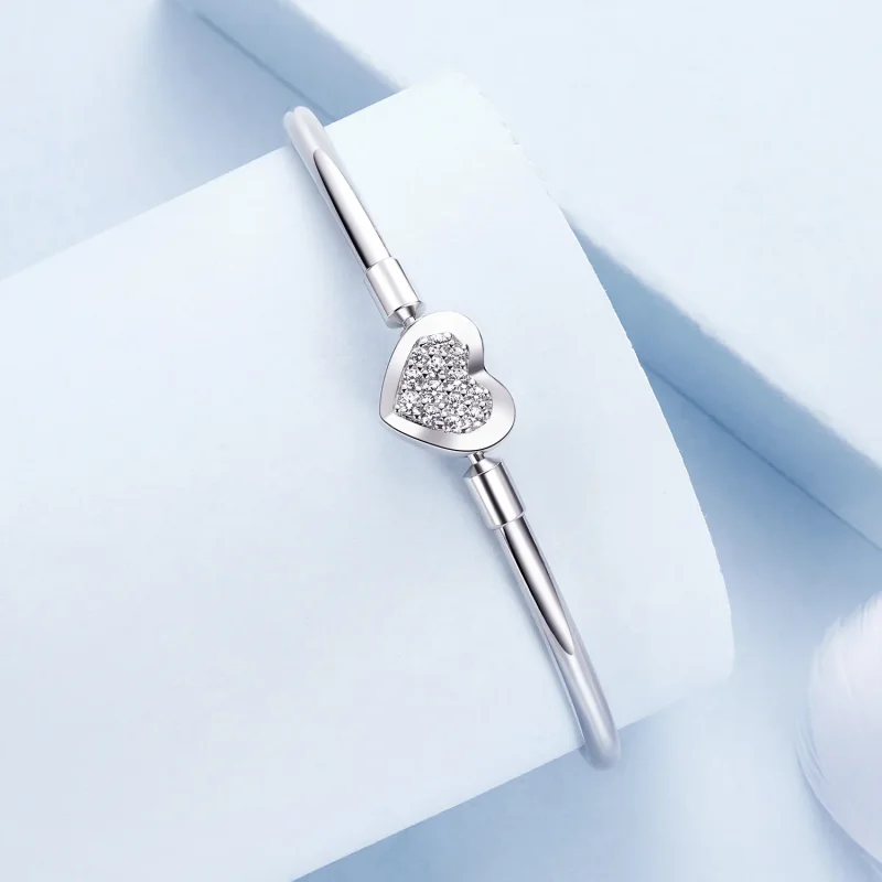(immagine per) Bracciale PANDORA Style Heart Basic - BSB192 - Visualizza 2
