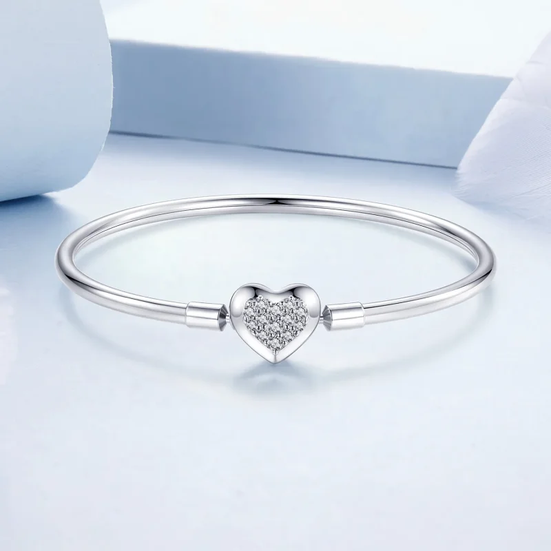 (immagine per) Bracciale PANDORA Style Heart Basic - BSB192 - Visualizza 4