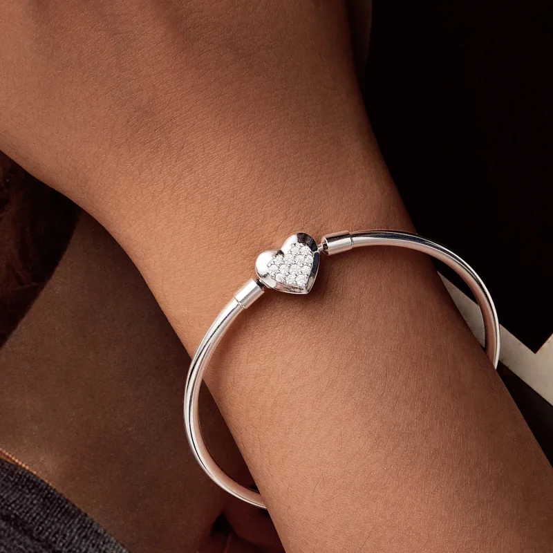 (immagine per) Bracciale PANDORA Style Heart Basic - BSB192 - Visualizza 5