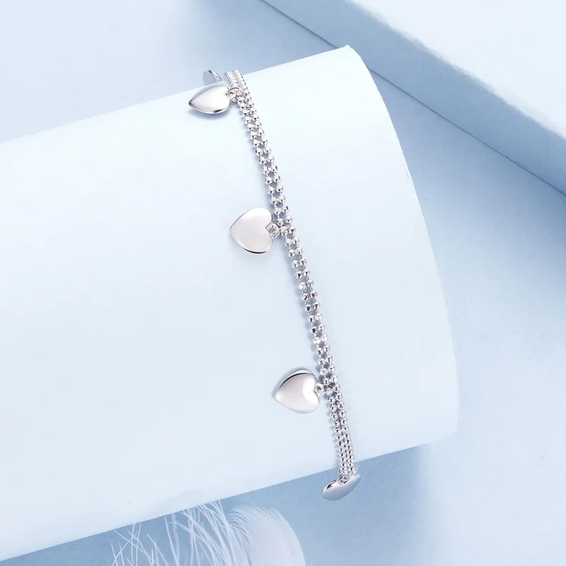 (immagine per) Bracciale PANDORA Style Love con perline a doppio strato - BSB190 - Visualizza 2