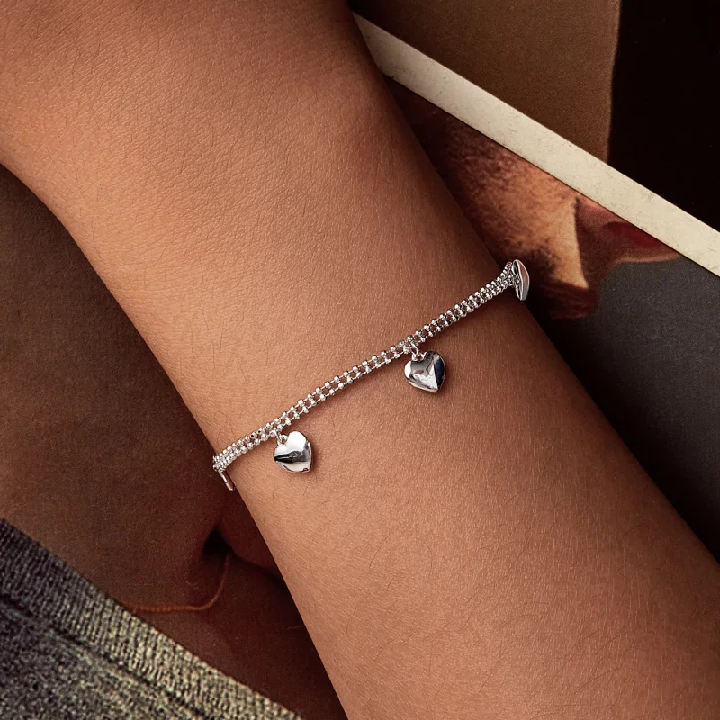 (immagine per) Bracciale PANDORA Style Love con perline a doppio strato - BSB190 - Visualizza 5