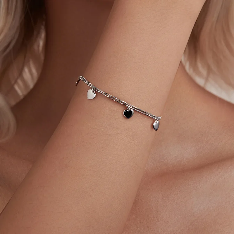 (immagine per) Bracciale PANDORA Style Love con perline a doppio strato - BSB190 - Visualizza 6
