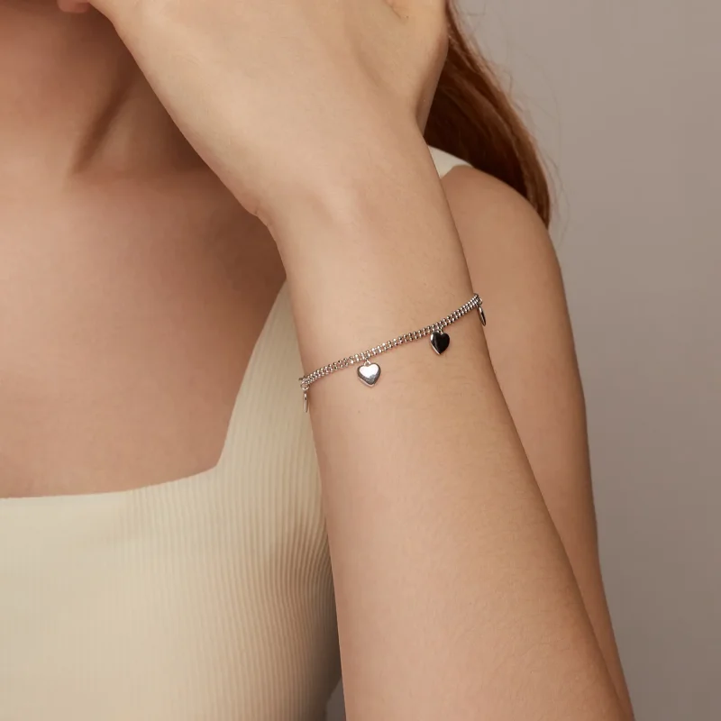 (immagine per) Bracciale PANDORA Style Love con perline a doppio strato - BSB190 - Visualizza 10