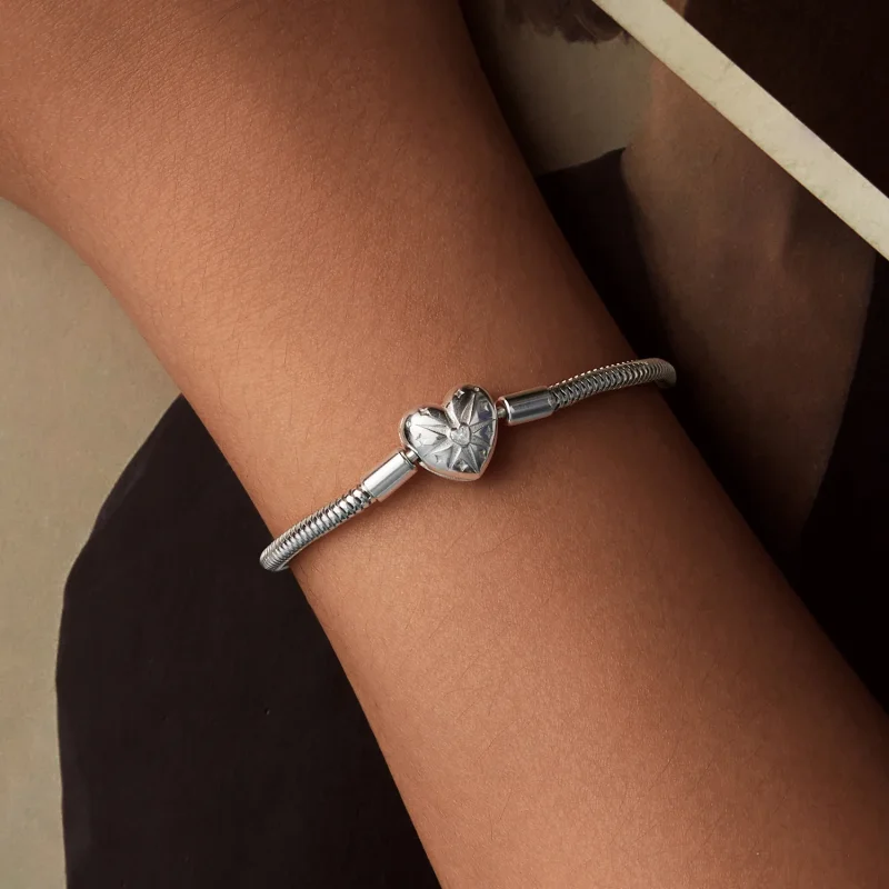 (immagine per) Bracciale PANDORA Style Star Heart Basic - BSB196 - Visualizza 8