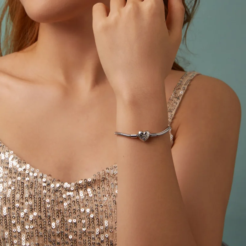 (immagine per) Bracciale PANDORA Style Star Heart Basic - BSB196 - Visualizza 11