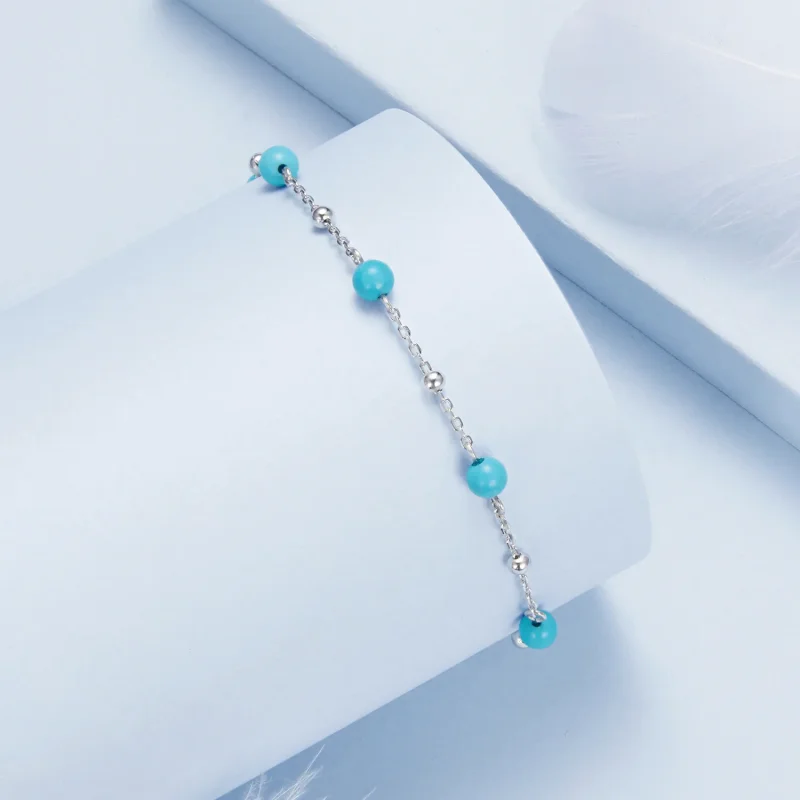 (immagine per) Bracciale PANDORA Style Turchese - BSB197 - Visualizza 2