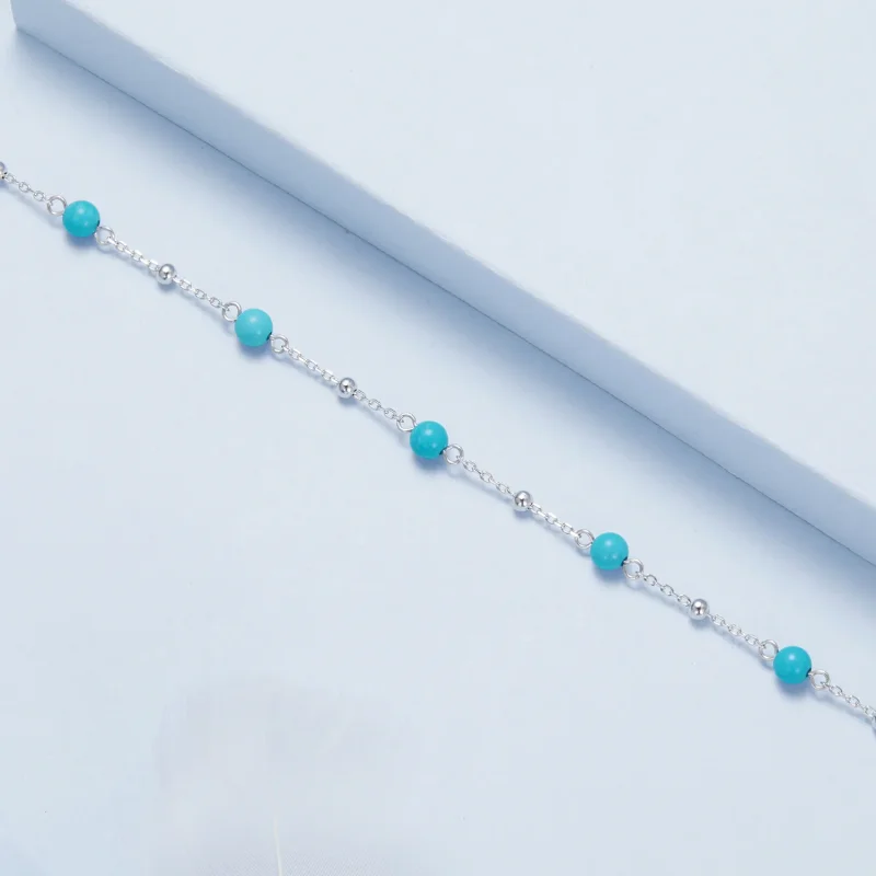 (immagine per) Bracciale PANDORA Style Turchese - BSB197 - Visualizza 4