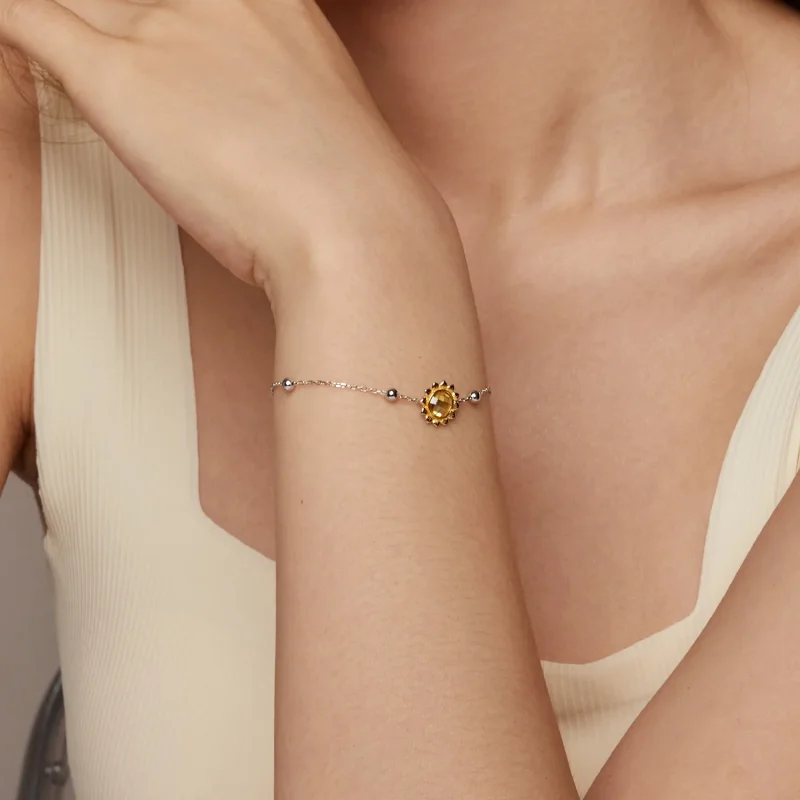 (immagine per) Bracciale stile PANDORA Girasole - SCB282 - Visualizza 9
