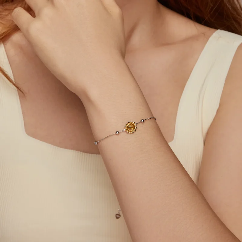 (immagine per) Bracciale stile PANDORA Girasole - SCB282 - Visualizza 10