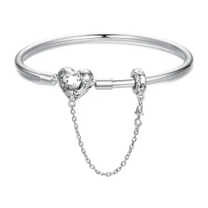 (immagine per) Braccialetto a forma di cuore vintage stile PANDORA - SCB287