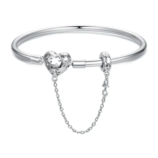 (immagine per) Braccialetto a forma di cuore vintage stile PANDORA - SCB287