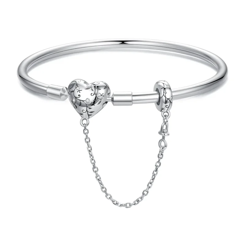 (immagine per) Braccialetto a forma di cuore vintage stile PANDORA - SCB287