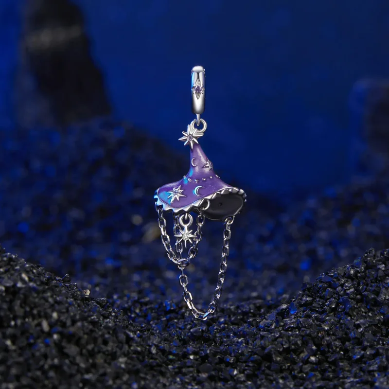 (immagine per) Cappello da strega fosforescente in stile PANDORA - SCC2894 - Visualizza 2