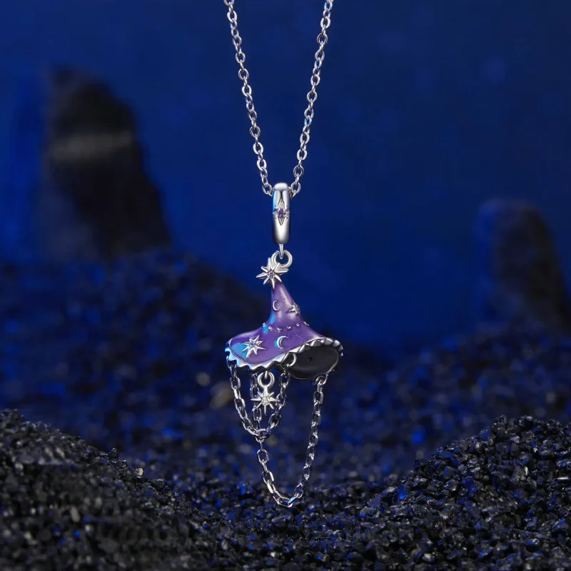 (immagine per) Cappello da strega fosforescente in stile PANDORA - SCC2894 - Visualizza 3