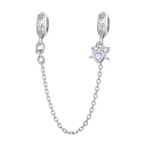(immagine per) Catena di sicurezza con fiocco stile PANDORA - SCC2888
