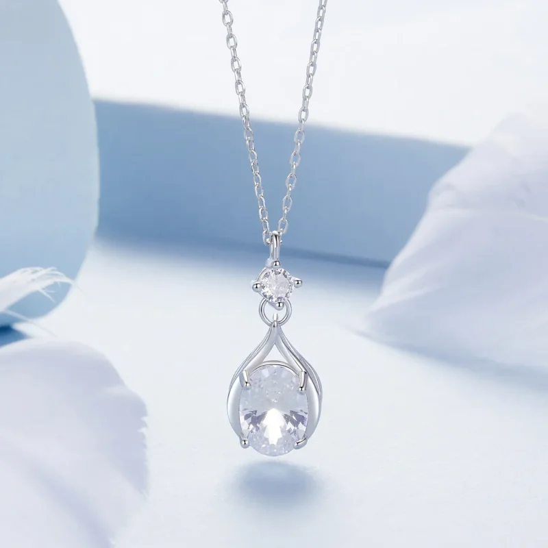(immagine per) Collana a goccia in stile PANDORA - BSN402 - Visualizza 3