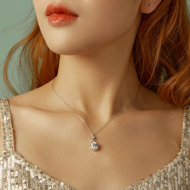 (immagine per) Collana a goccia in stile PANDORA - BSN402 - Visualizza 7