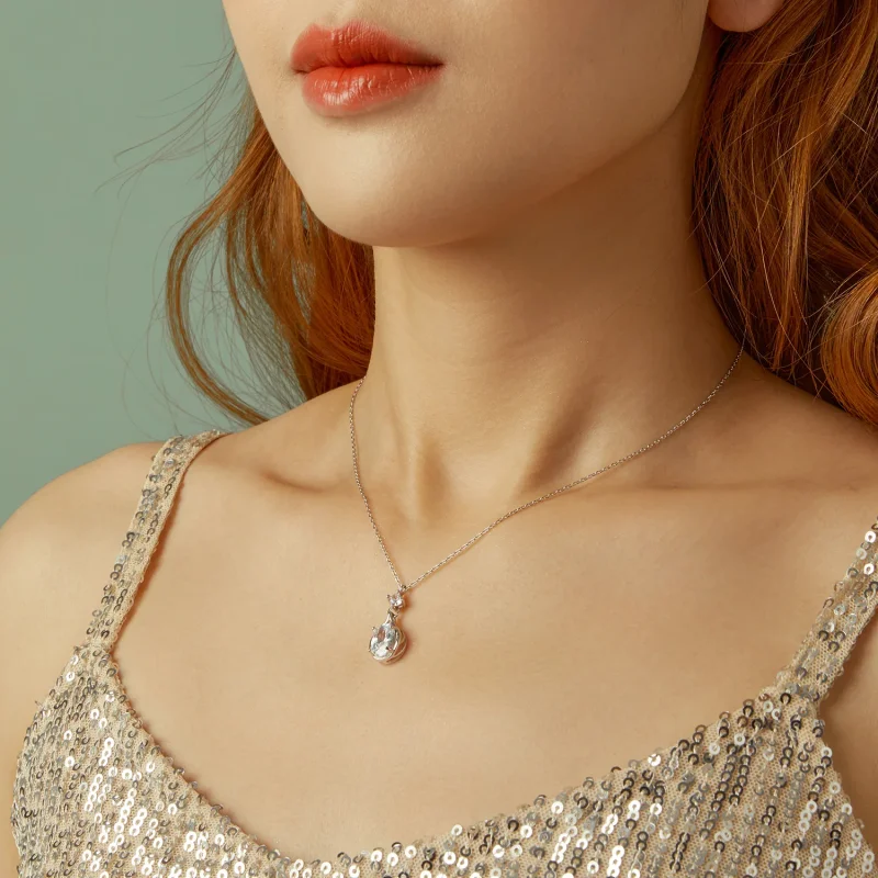 (immagine per) Collana a goccia in stile PANDORA - BSN402 - Visualizza 8