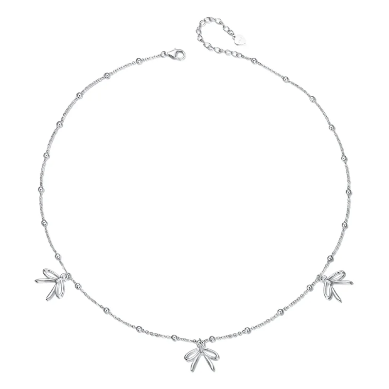 (immagine per) Collana con fiocco stile PANDORA - SCN529