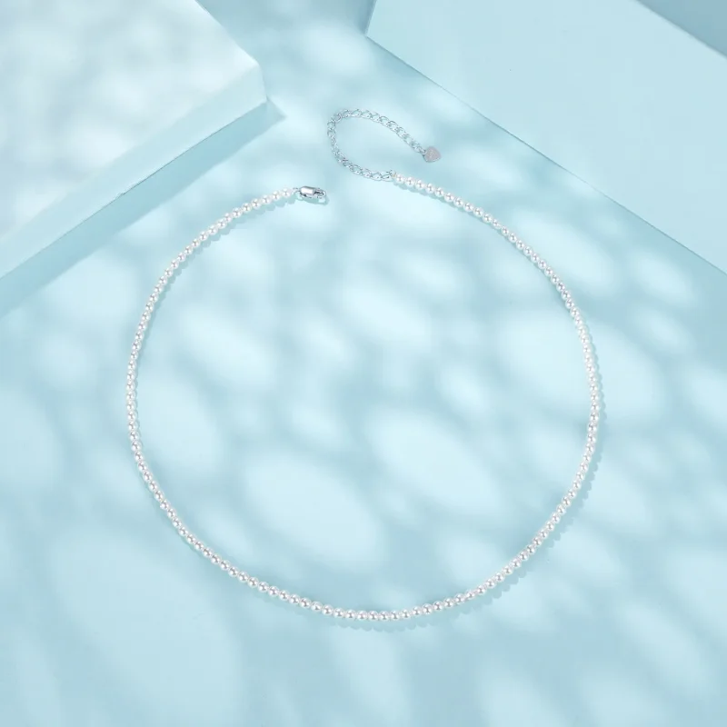 (immagine per) Collana di perle bianche australiane in stile PANDORA - SCN526 - Visualizza 3