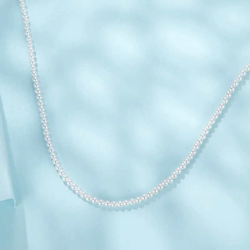 (immagine per) Collana di perle bianche australiane in stile PANDORA - SCN526 - Visualizza 4