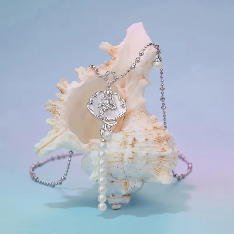 (immagine per) Collana sirena stile PANDORA - YIN113 - Visualizza 2