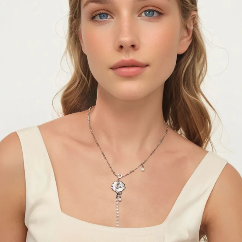 (immagine per) Collana sirena stile PANDORA - YIN113 - Visualizza 6