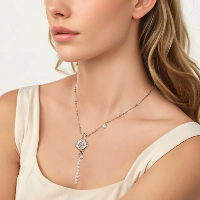 (immagine per) Collana sirena stile PANDORA - YIN113 - Visualizza 7