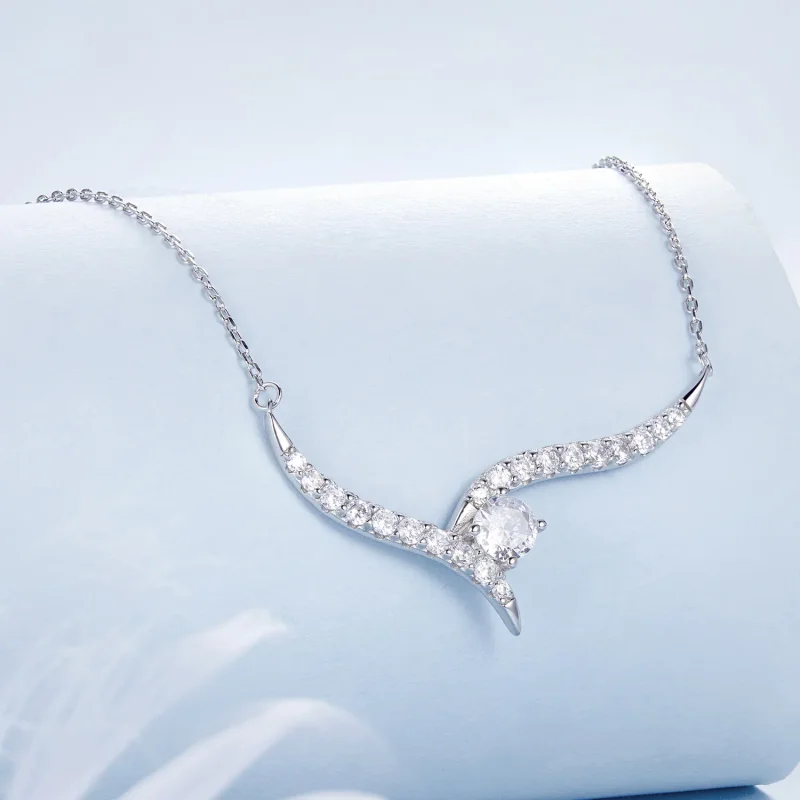 (immagine per) Collana stile PANDORA Simple Line - BSN400 - Visualizza 2