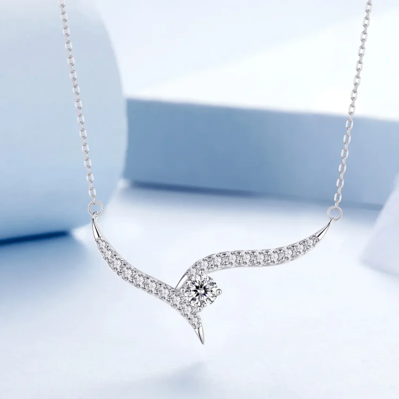 (immagine per) Collana stile PANDORA Simple Line - BSN400 - Visualizza 3