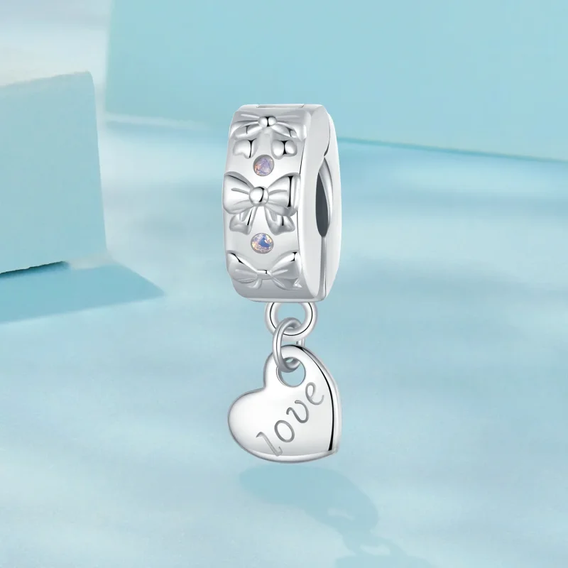 (immagine per) Fibbia a farfalla stile PANDORA - SCC2903 - Visualizza 2