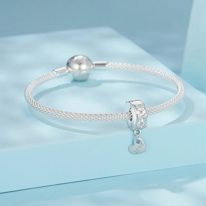 (immagine per) Fibbia a farfalla stile PANDORA - SCC2903 - Visualizza 4