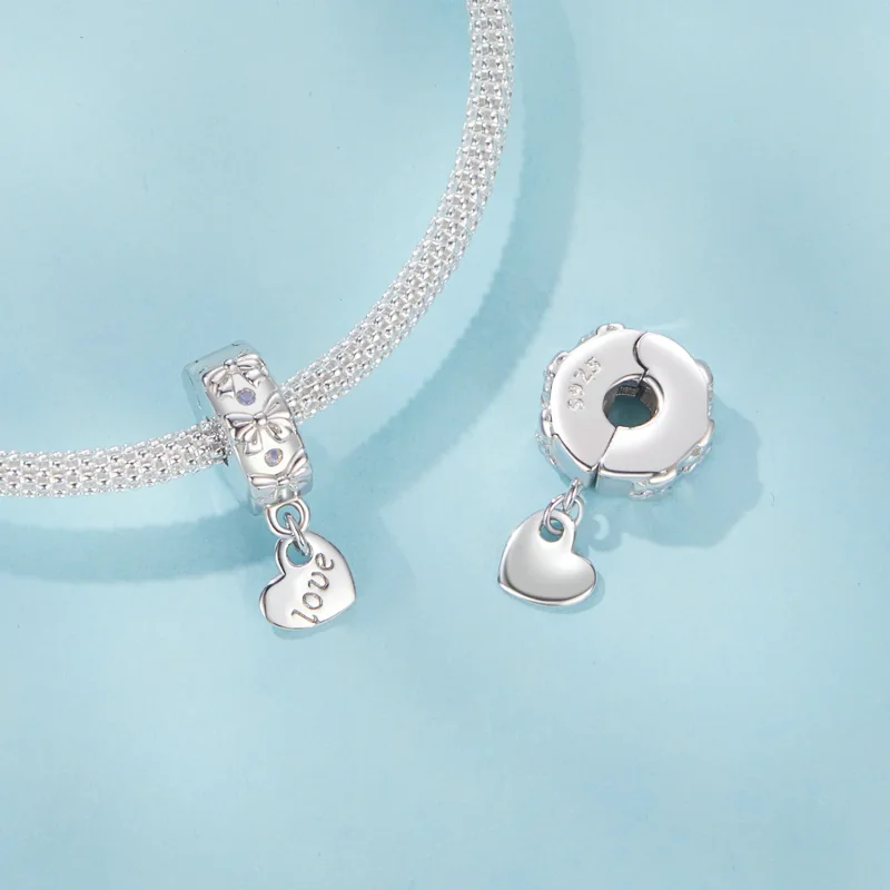 (immagine per) Fibbia a farfalla stile PANDORA - SCC2903 - Visualizza 5