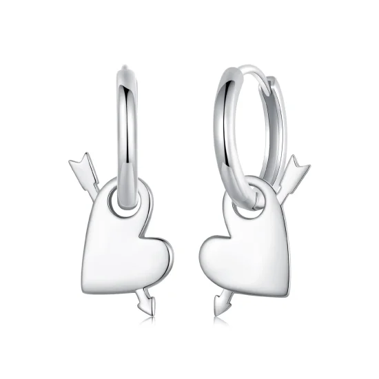 (immagine per) Orecchini a forma di cuore stile PANDORA - BSE1082