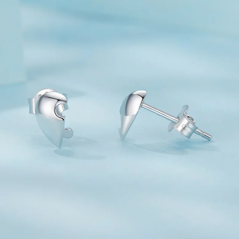 (immagine per) Orecchini a forma di cuore stile PANDORA - SCE1770 - Visualizza 4