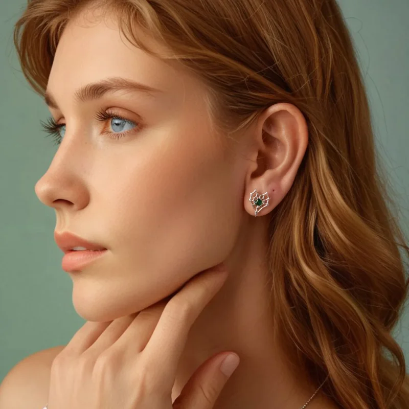(immagine per) Orecchini a forma di cuore stile PANDORA - SCE1797 - Visualizza 7
