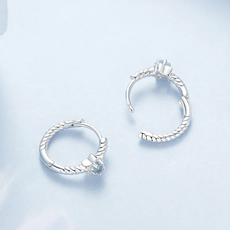 (immagine per) Orecchini a forma di stella stile PANDORA - BSE1090 - Visualizza 3