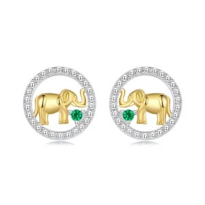 (immagine per) Orecchini elefante in oro stile PANDORA - SCE1794