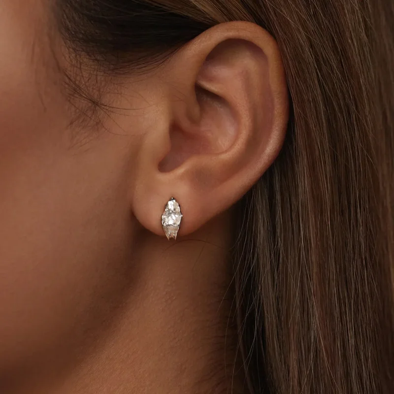 (immagine per) Orecchini in argento scintillanti stile PANDORA - BSE1062 - Visualizza 6