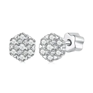 (immagine per) Orecchini Moissanite stile PANDORA (con un certificato) - MSE059