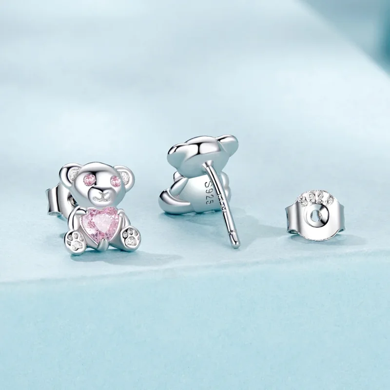 (immagine per) Orecchini PANDORA Style Love Bear - SCE1774 - Visualizza 2