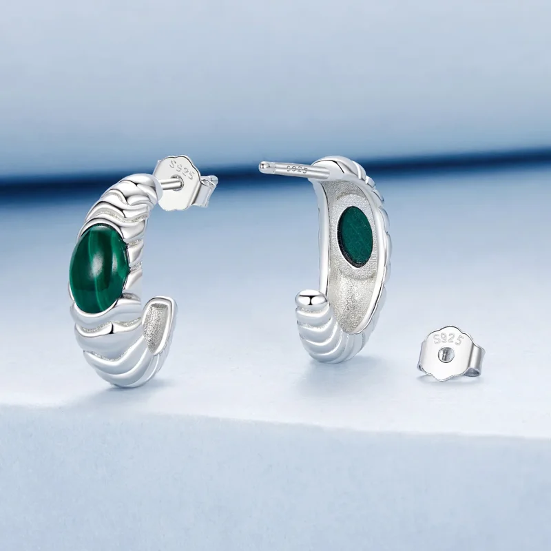 (immagine per) Orecchini PANDORA Style Malachite - BSE1057 - Visualizza 2