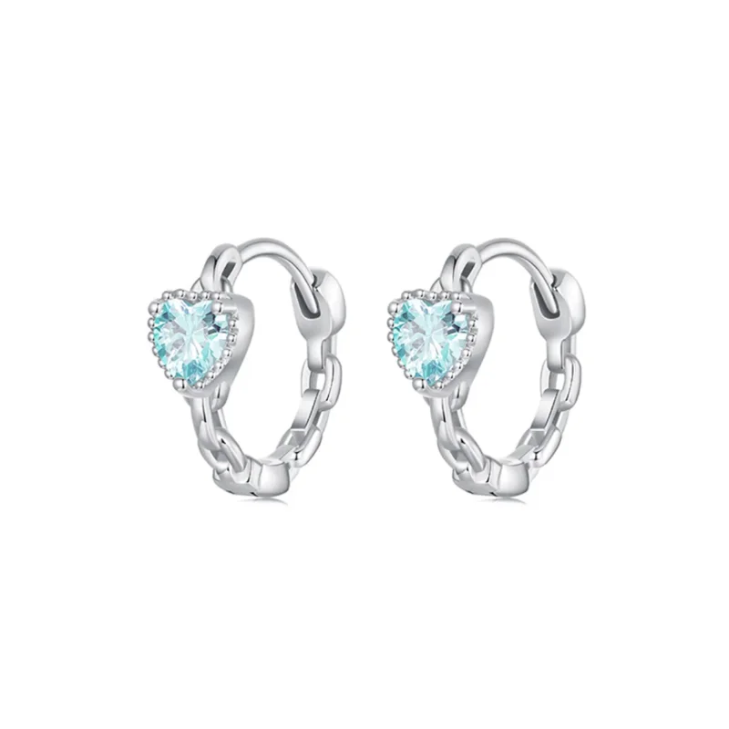 (immagine per) Orecchini stile PANDORA Cuore del Mare - BSE1099